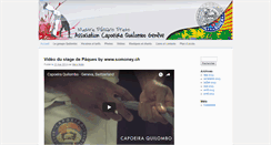 Desktop Screenshot of capoeiraquilombo.net